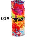 Stock Barato Buffs personalizados bandana llano multifuncional protector facial Tubo Tubo de cuello sin costuras Bandana y polaina de cuello